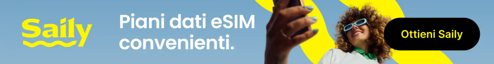 Saily eSim per navigare all'estero con NordVPN